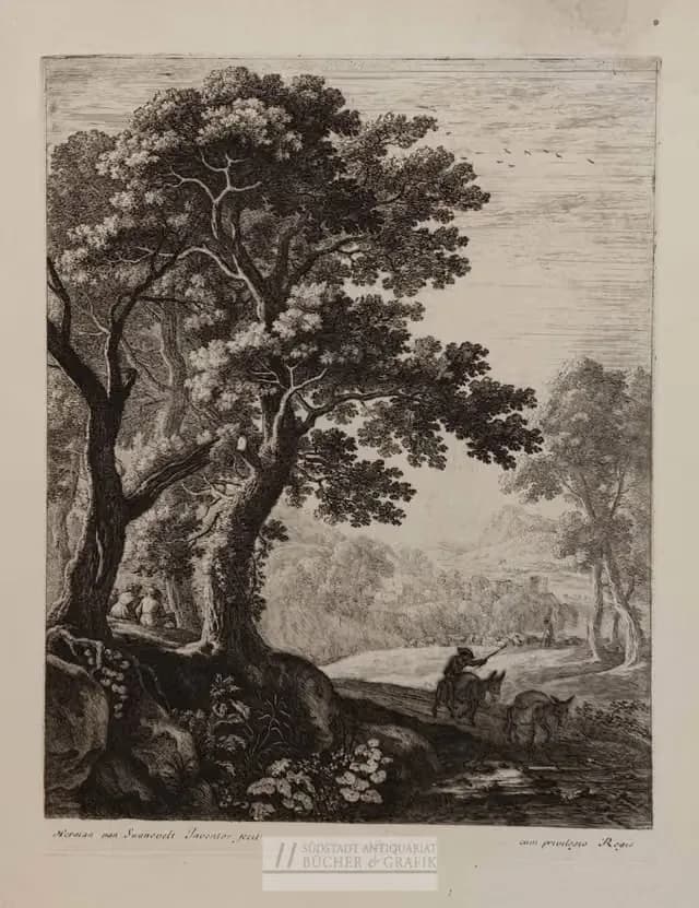 The mule driver. van Swanevelt, Herman  Um 1640