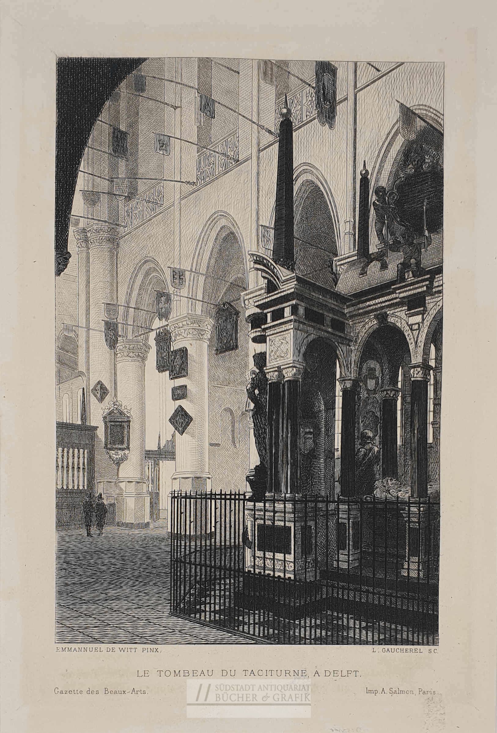 Le tombeau du Taciturne à Delft.