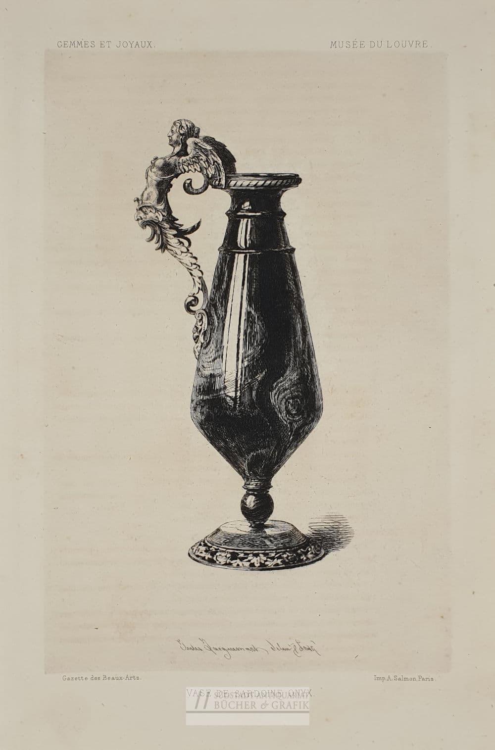 Vase de sardoine onyx.