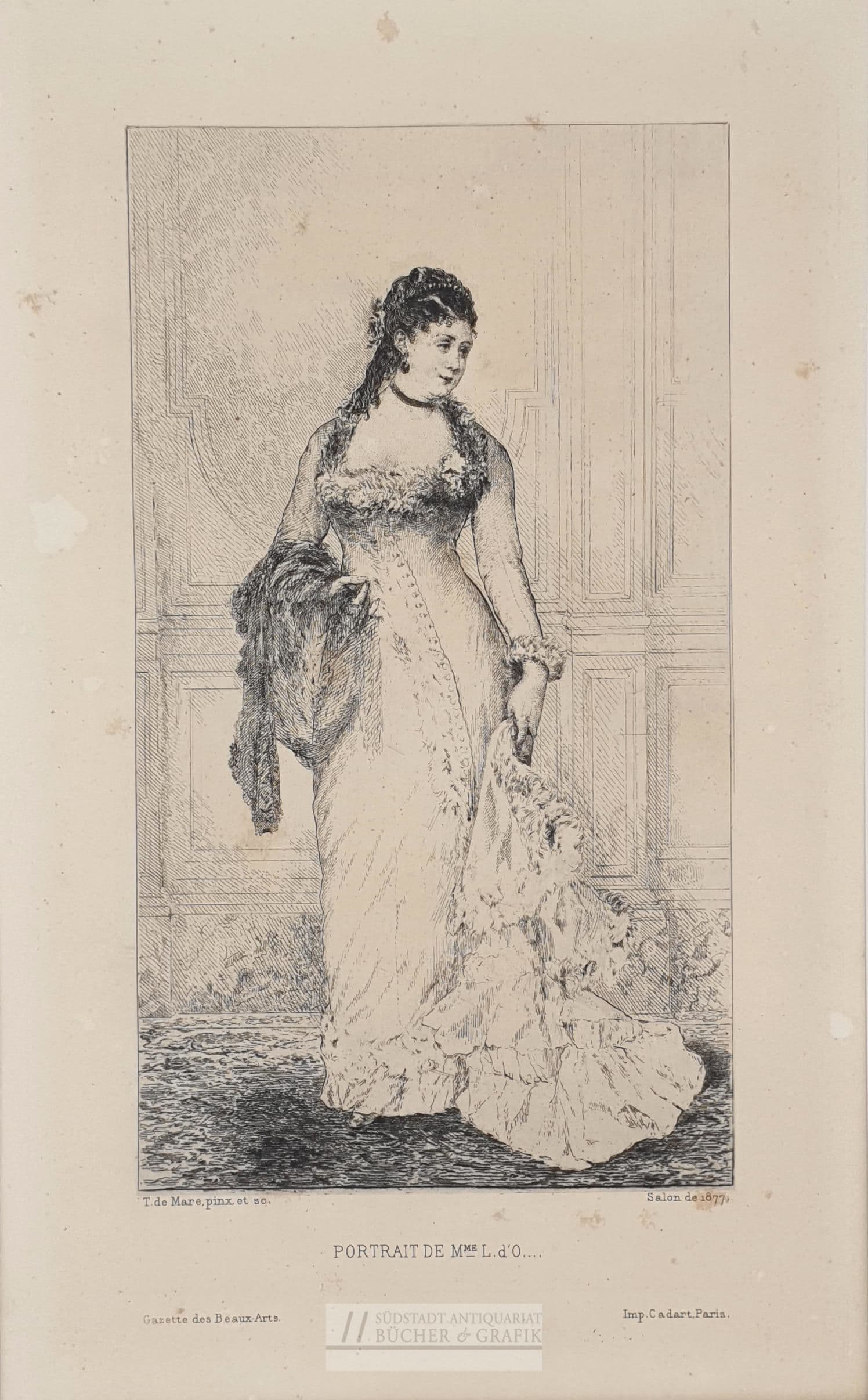 Portrait de Mme L. d` O...