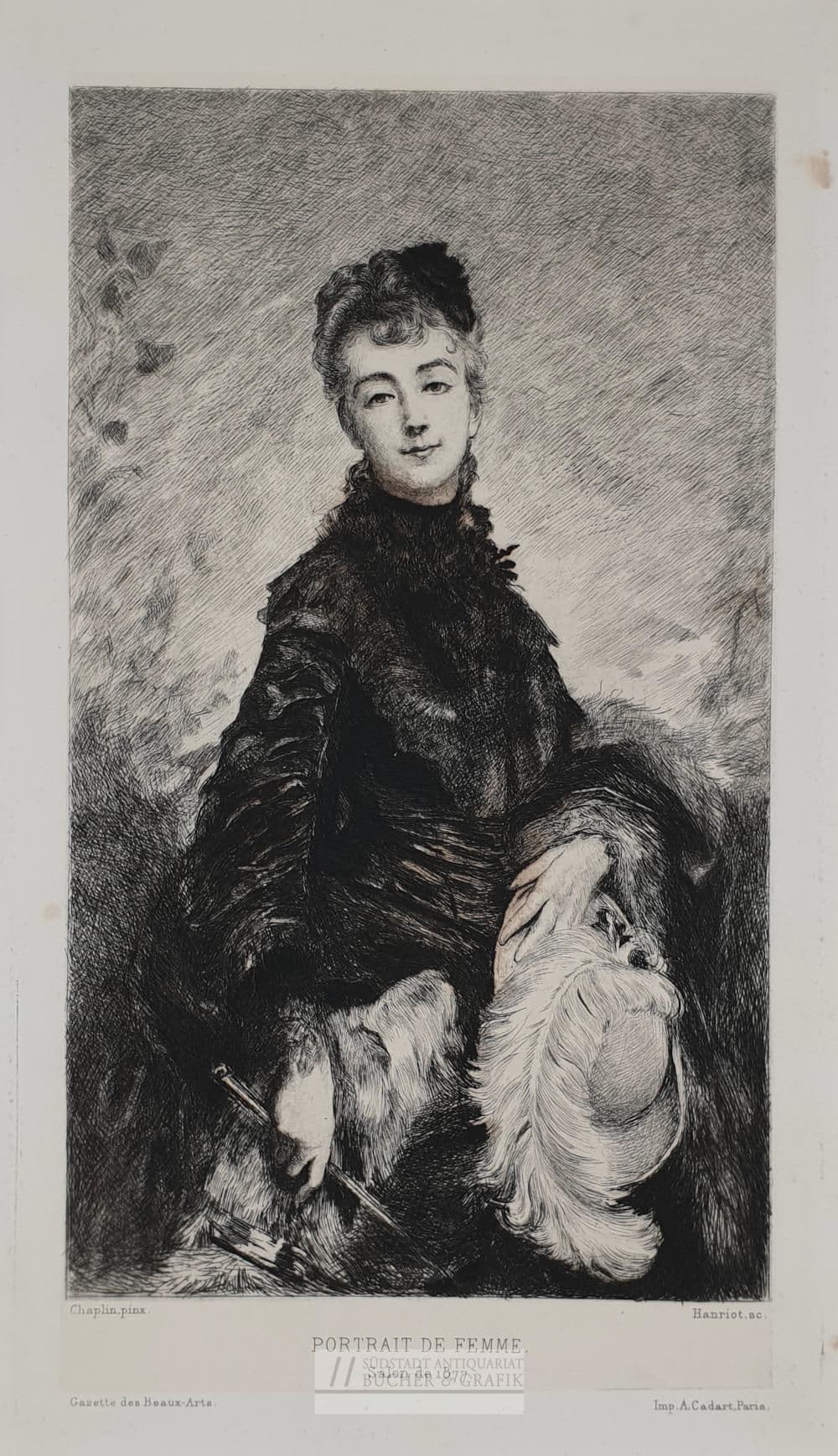 Portrait de femme.