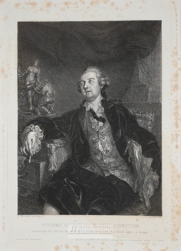 Portrait de Jacque Mathias Schmutzer.