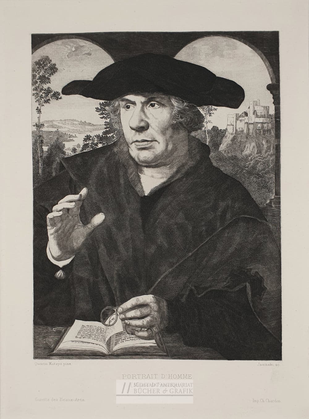 Portrait d`homme.
