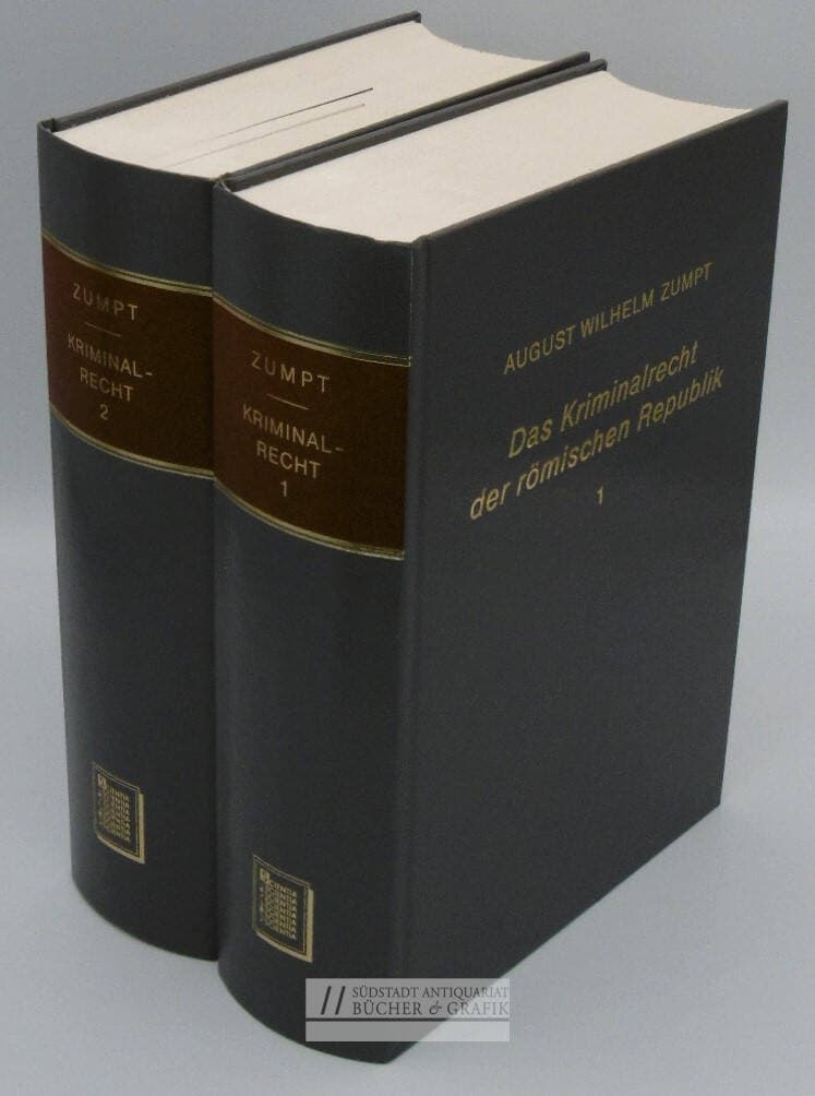 Das Kriminalrecht der römischen Republik