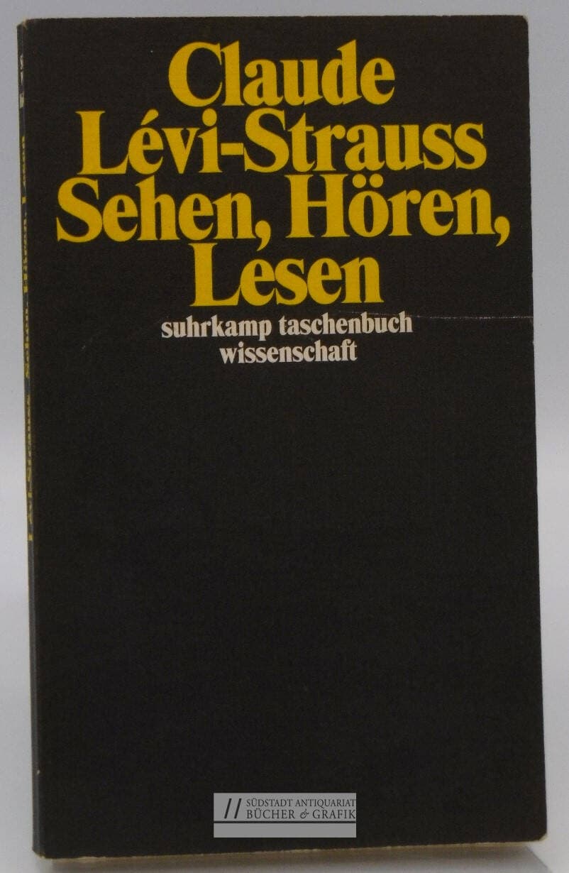 Sehen, hören, lesen.