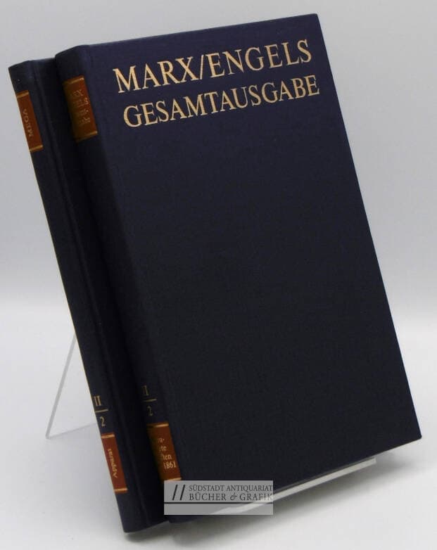 MEGA II/2. Marx/Engels Gesamtausgabe. Zweite Abteilung