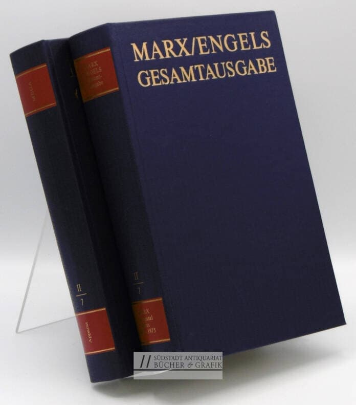 MEGA II/7. Marx/Engels Gesamtausgabe. Zweite Abteilung
