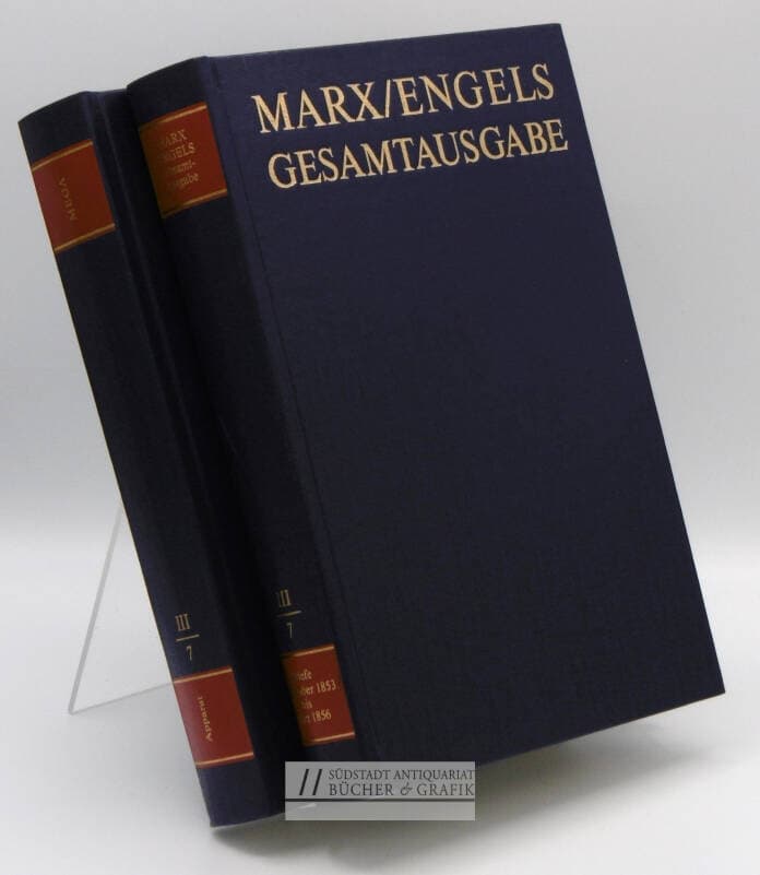 MEGA III/7. Marx/Engels Gesamtausgabe. Dritte Abteilung
