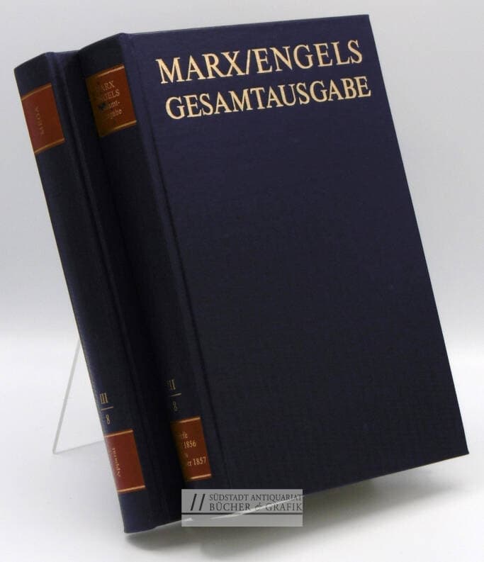 MEGA III/8. Marx/Engels Gesamtausgabe. Dritte Abteilung