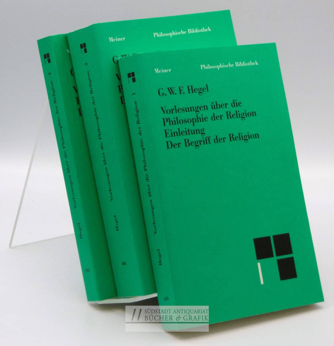 Vorlesungen über die Philosophie der Religion / Vorlesungen über die Philosophie der Religion. 3 Bände. Band 1