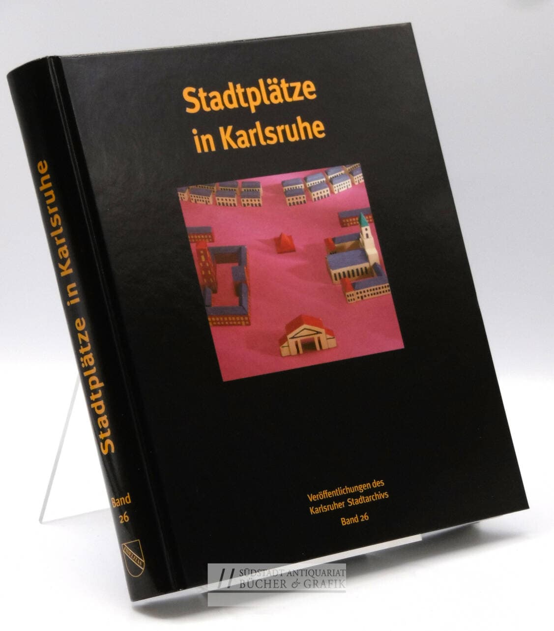 Stadtplätze in Karlsruhe.