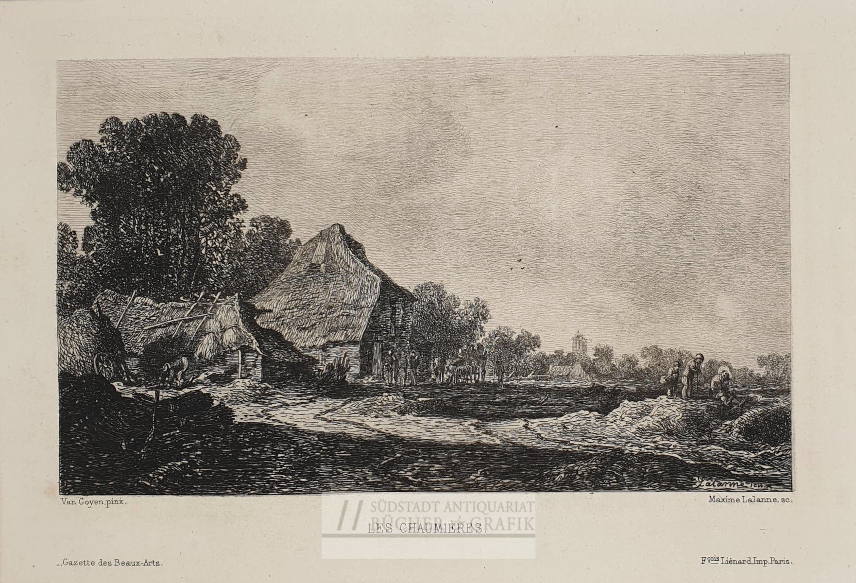 Les chaumières.