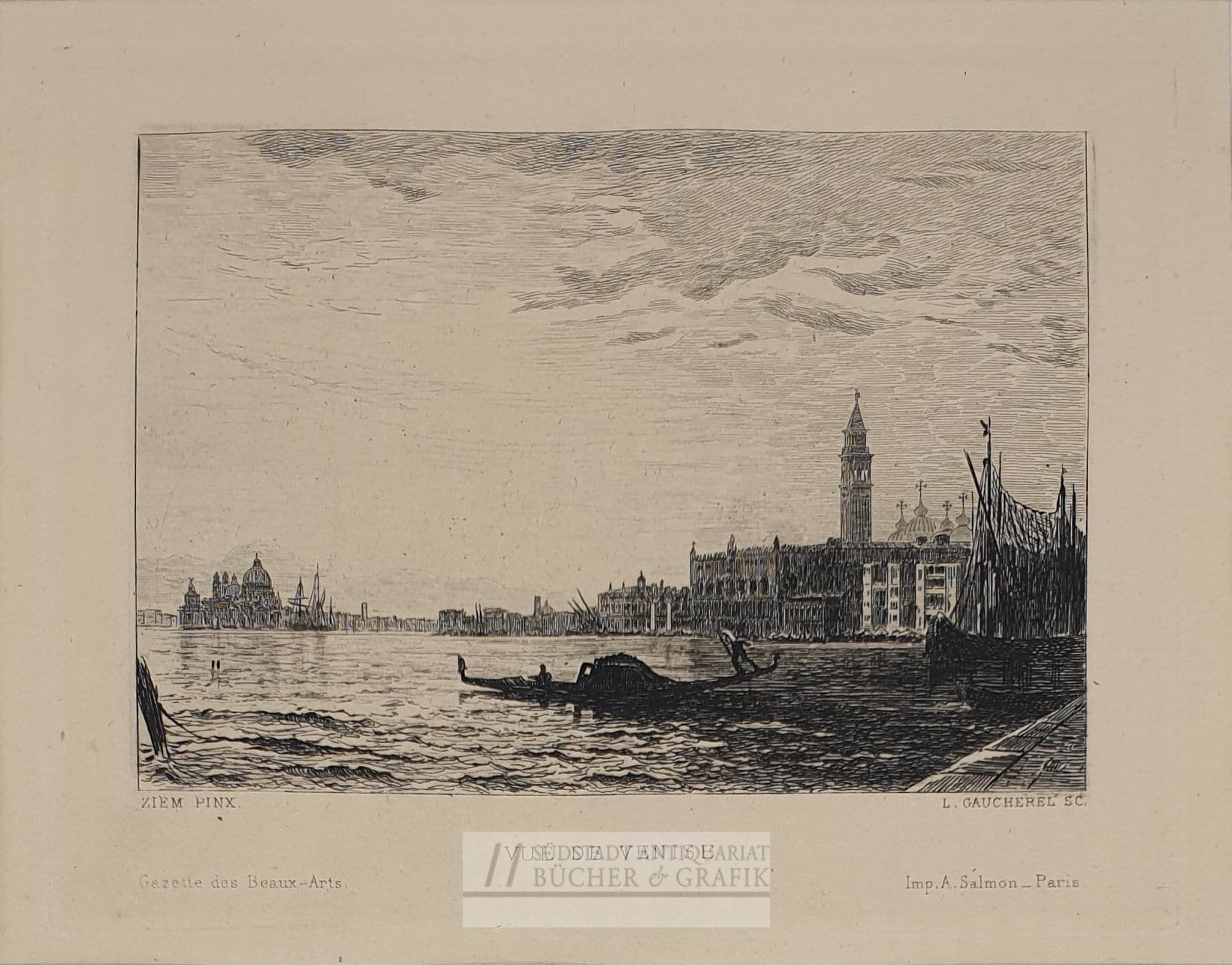Vue de Venise.