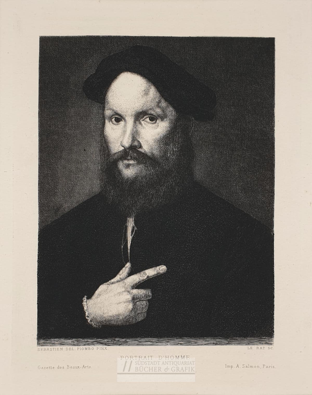 Portrait d` homme.