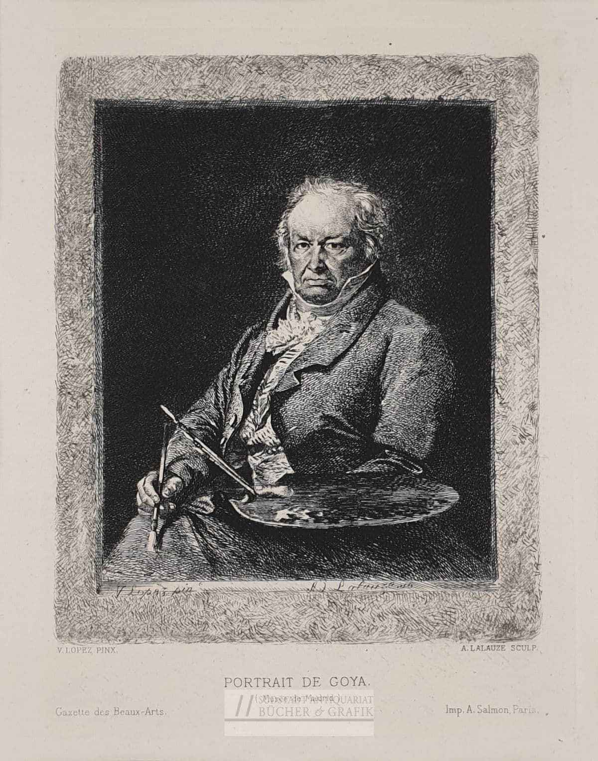 Portrait de Goya.