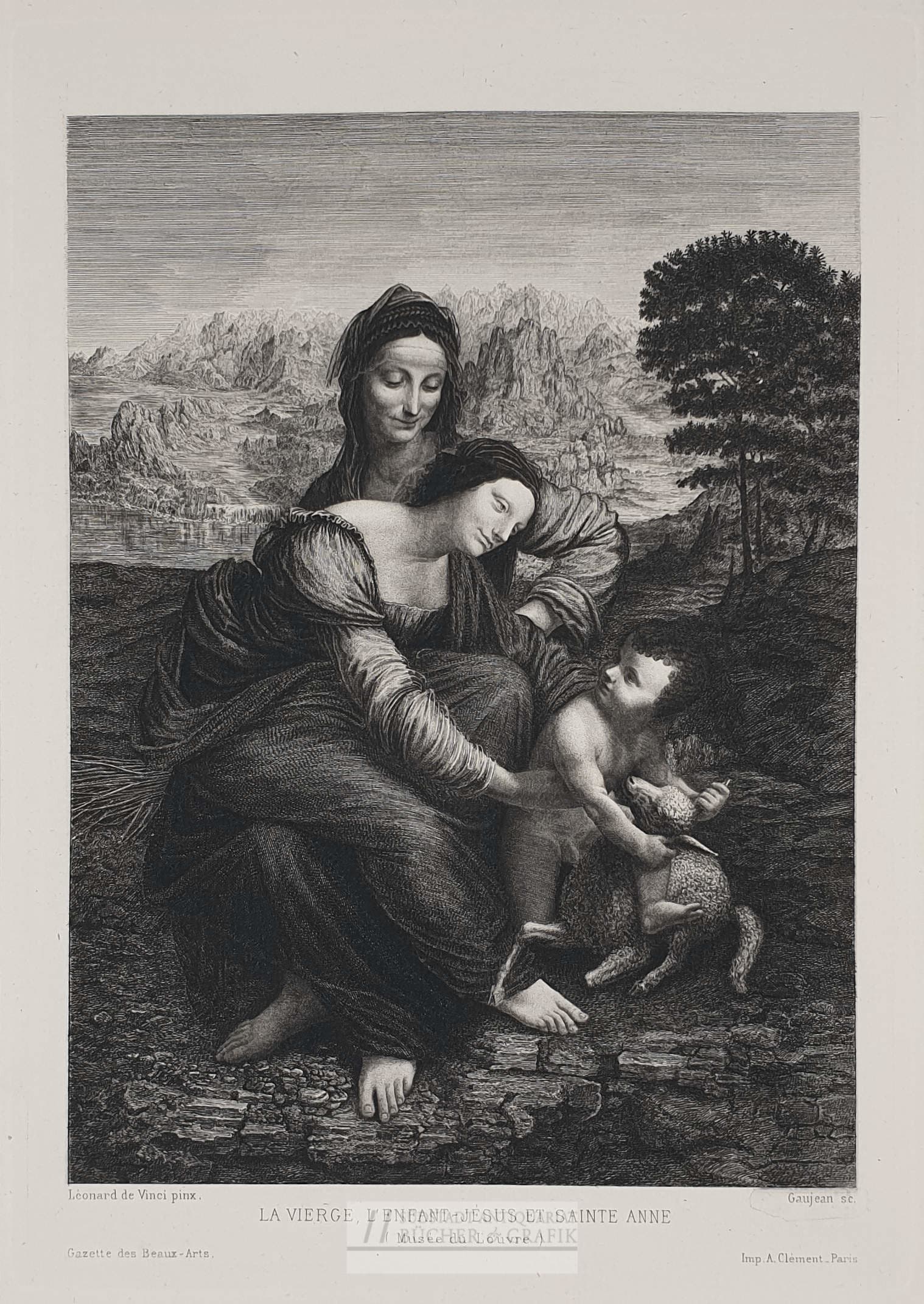 La Vierge, L´Enfant-Jésus et Sainte Anne.
