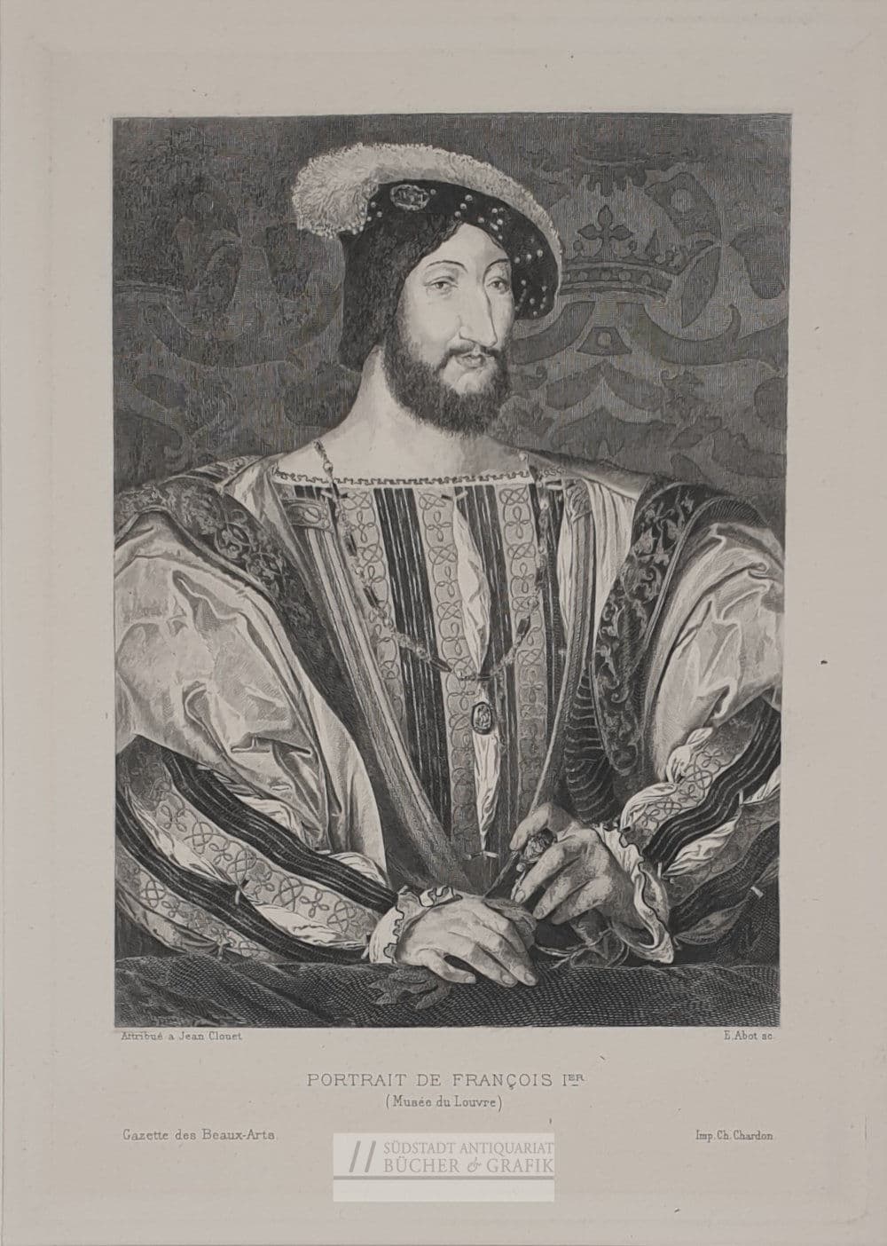 Portrait de Francois 1er.