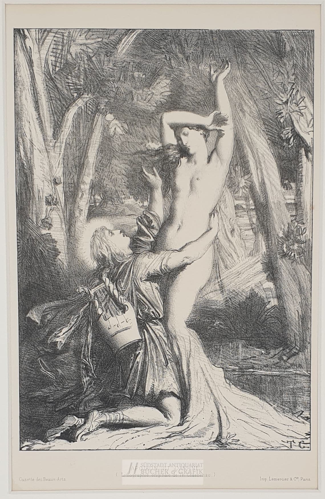 Apollon et Daphné.