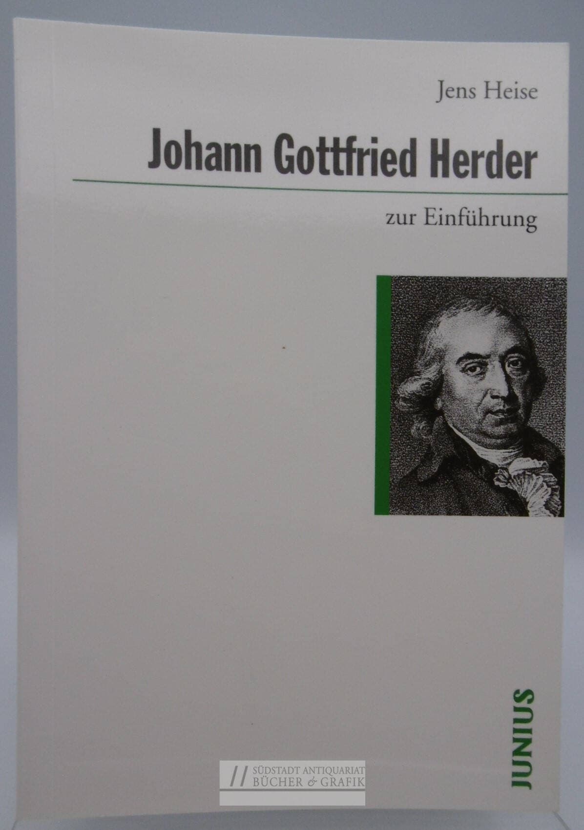 Johann Gottfried Herder zur Einführung.