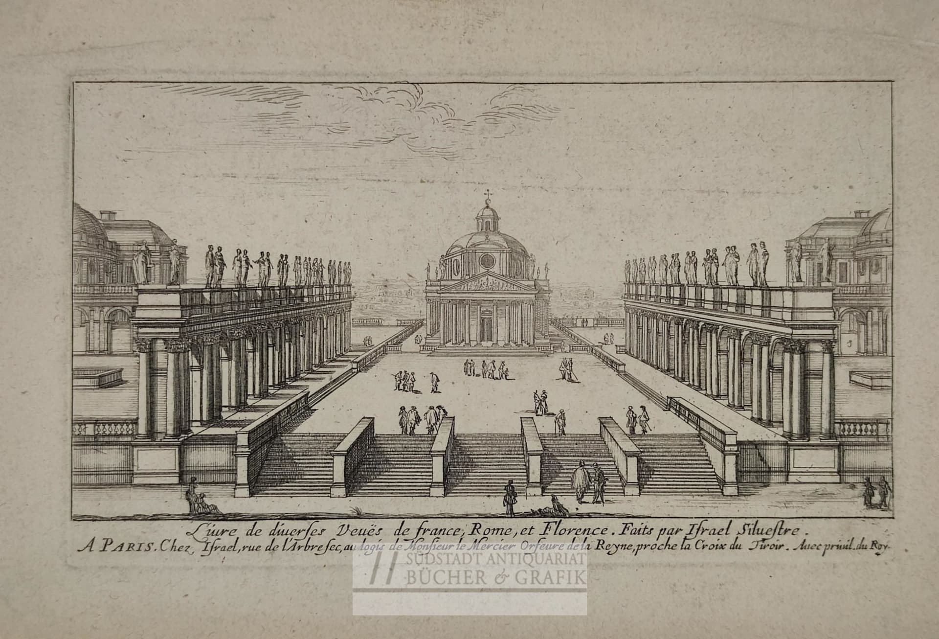 Liure de diuerses Veues de france, Rome, et Florence.