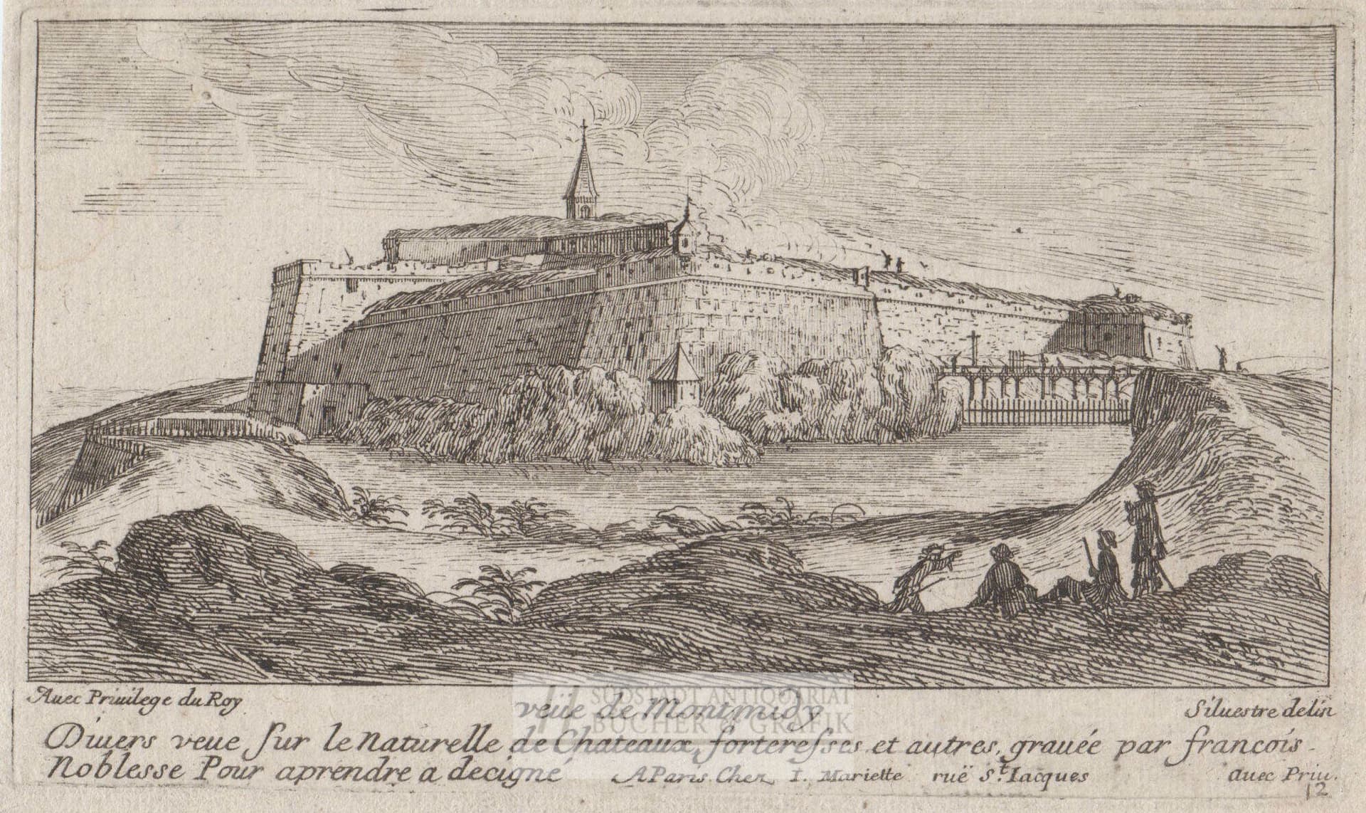 Veuë de Montmidy.