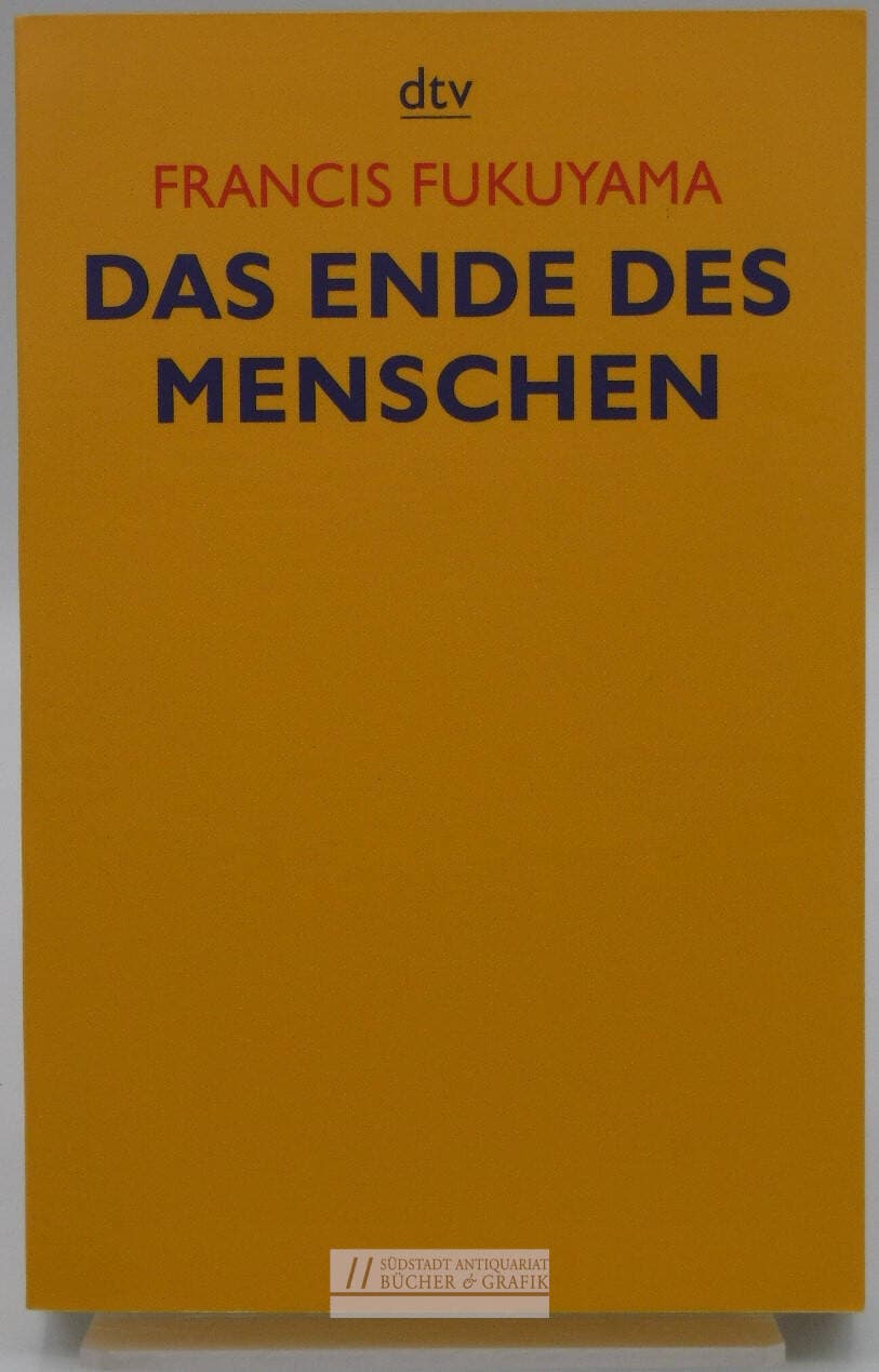 Das Ende des Menschen.