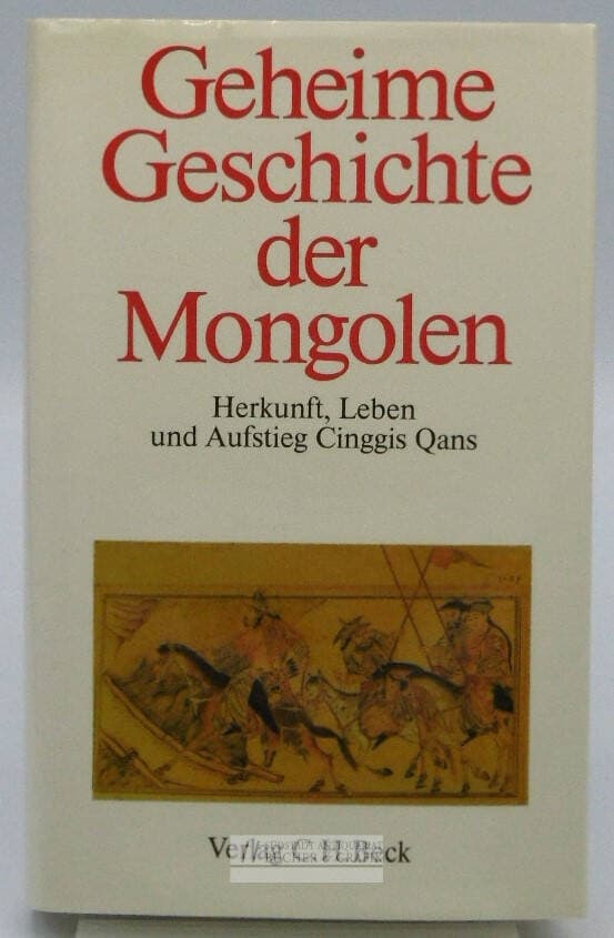 Geheime Geschichte der Mongolen