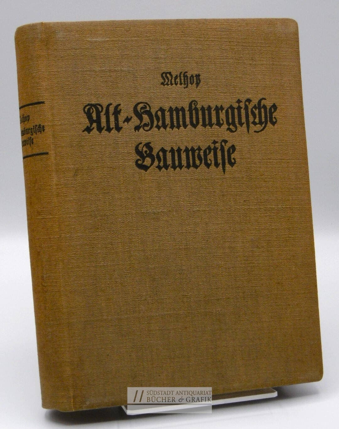 Alt-Hamburgische Bauweise. Kurze geschichtliche Entwicklung der Baustile in Hamburg dargestellt am Profanbau bis zum Wiedererstehen der Stadt nach dem großen Brande von 1842 nebst chronistisch-biographischen Notizen. Mit 274 Abbildungen.
