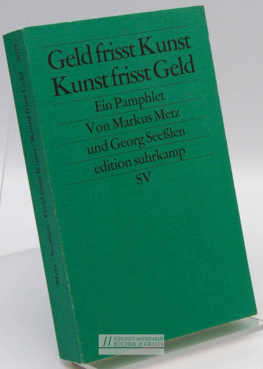 Geld frisst Kunst - Kunst frisst Geld