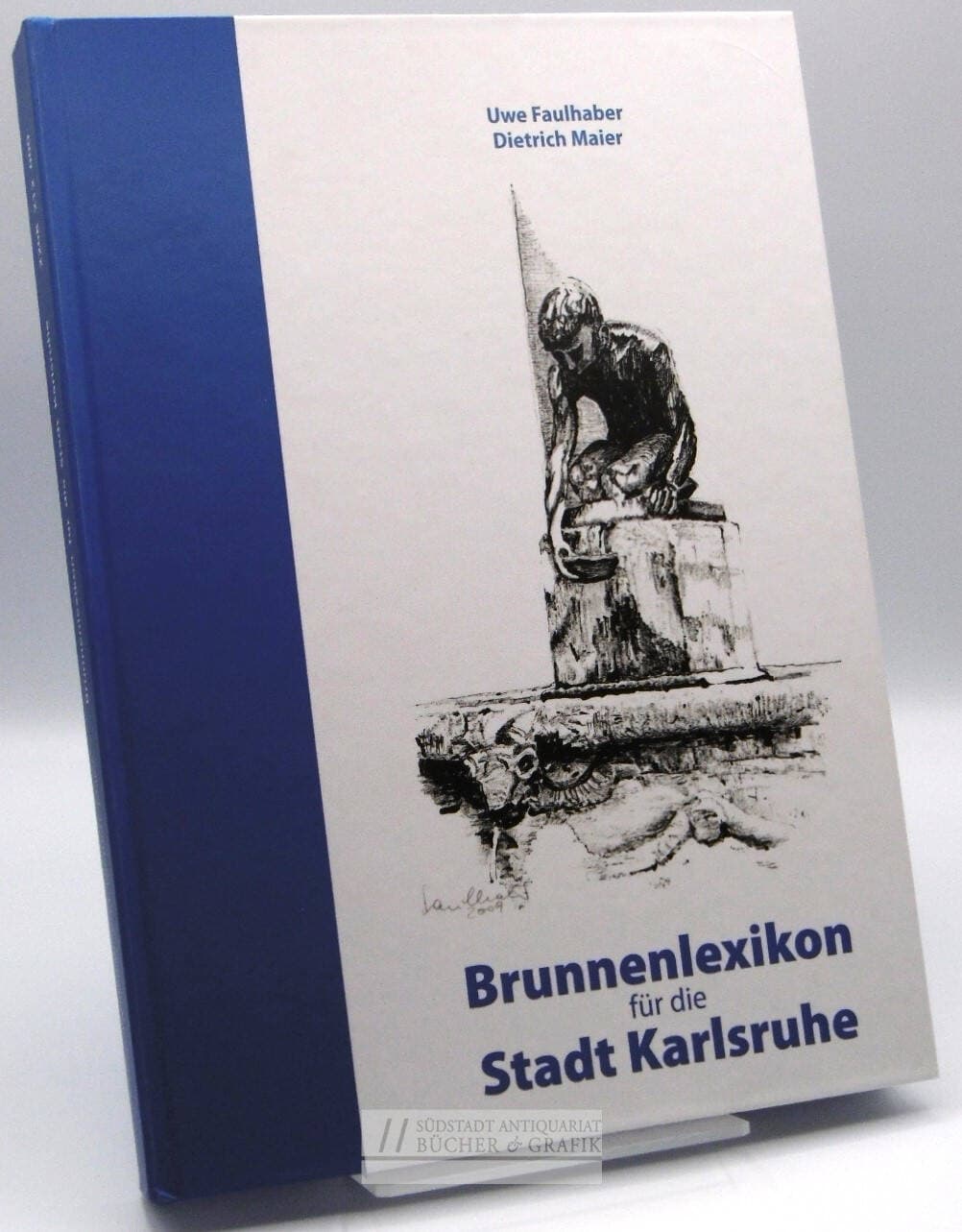 Brunnenlexikon für die Stadt Karlsruhe.