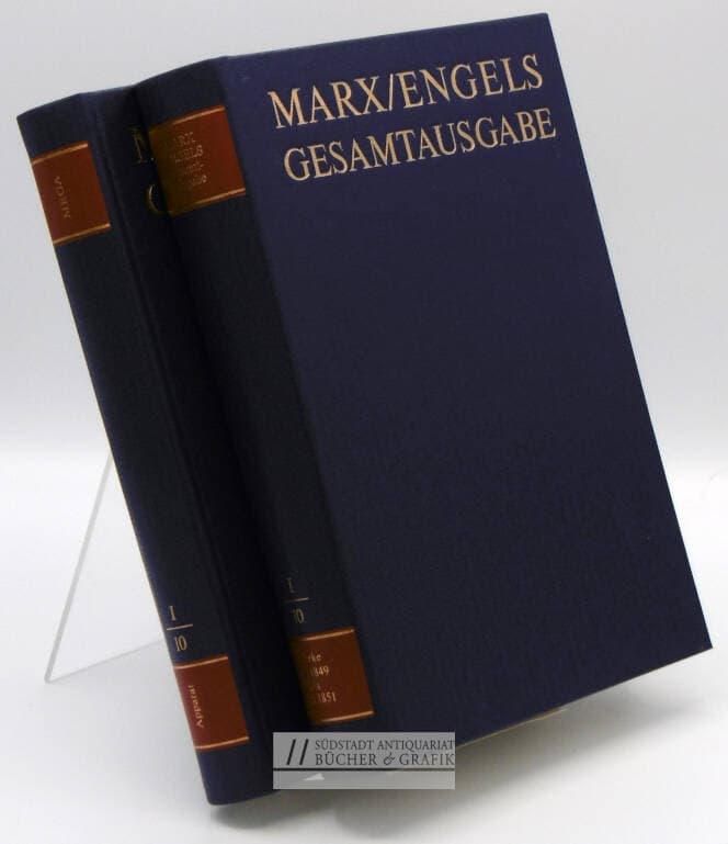 MEGA I/10. Marx/Engels Gesamtausgabe. Erste Abteilung