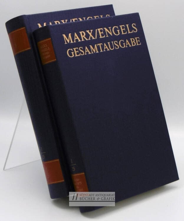 MEGA I/25. Marx/Engels Gesamtausgabe. Erste Abteilung