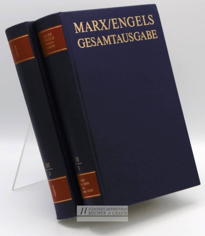 MEGA III/3. Marx/Engels Gesamtausgabe. Dritte Abteilung