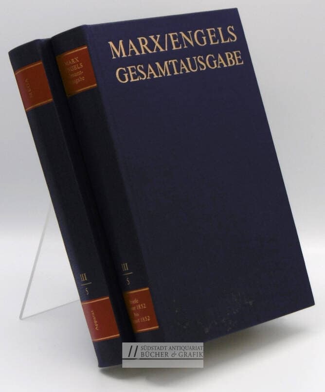 MEGA III/5. Marx/Engels Gesamtausgabe. Dritte Abteilung