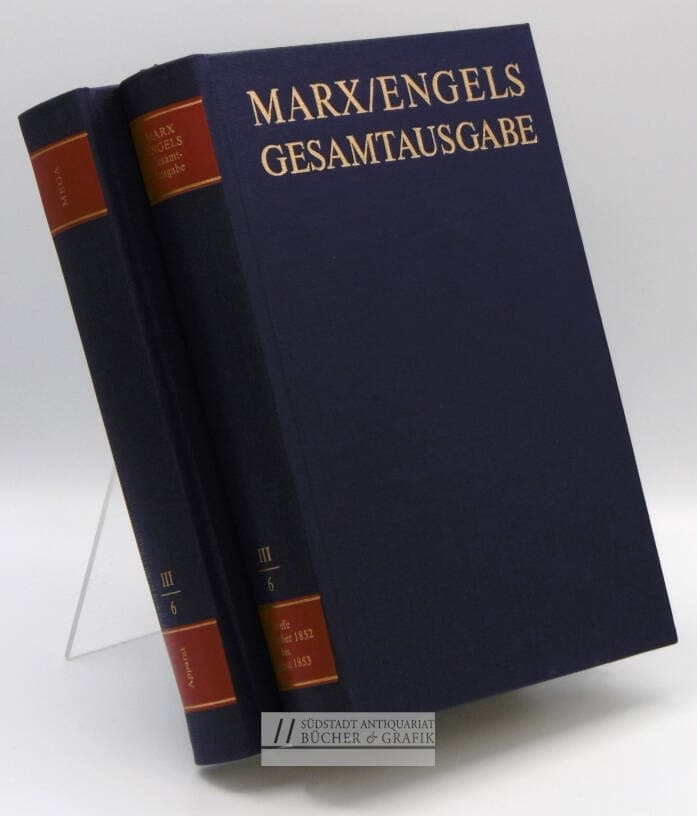 MEGA III/6. Marx/Engels Gesamtausgabe. Dritte Abteilung