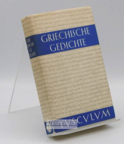 Griechische Gedichte