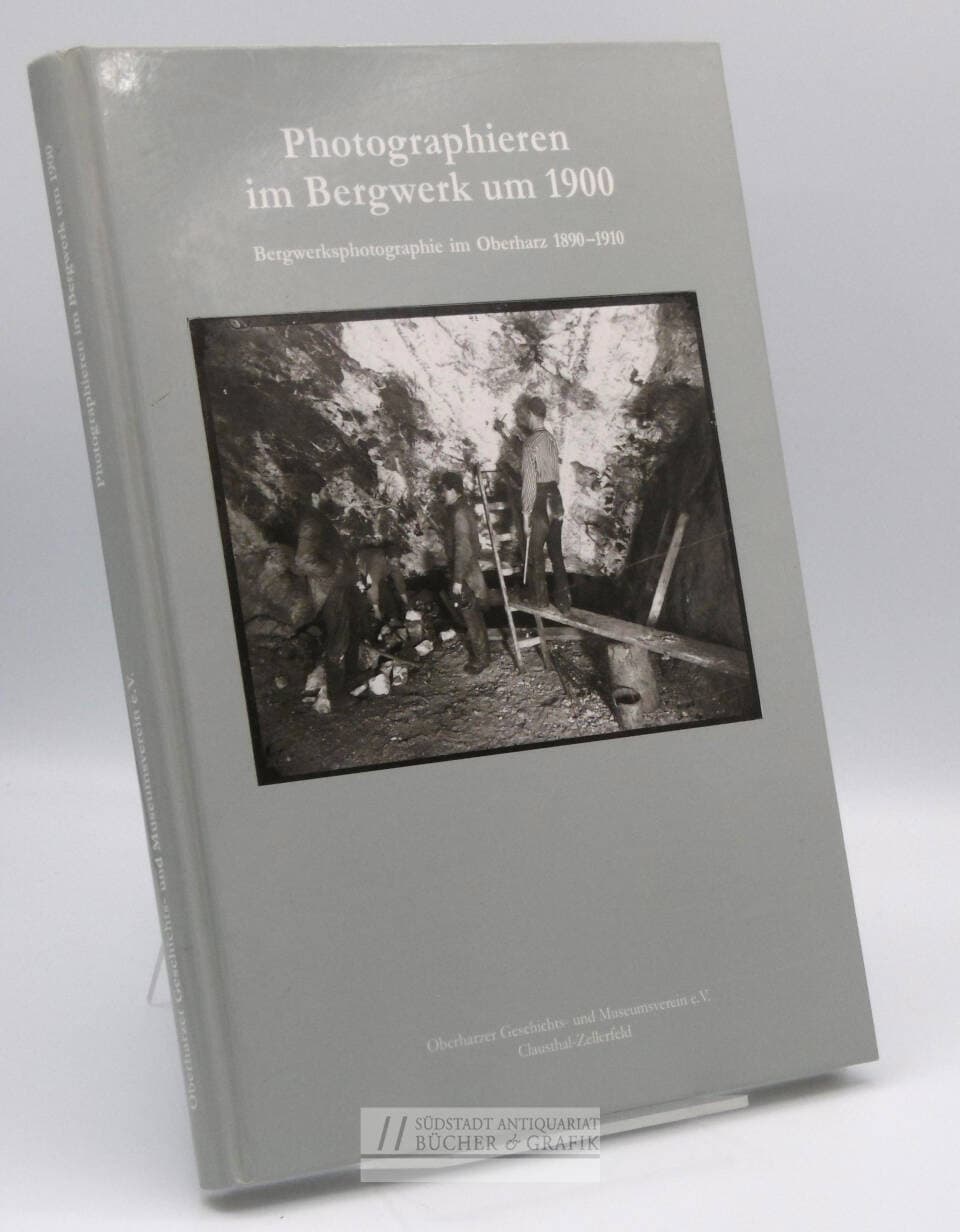 Photographieren im Bergwerk um 1900