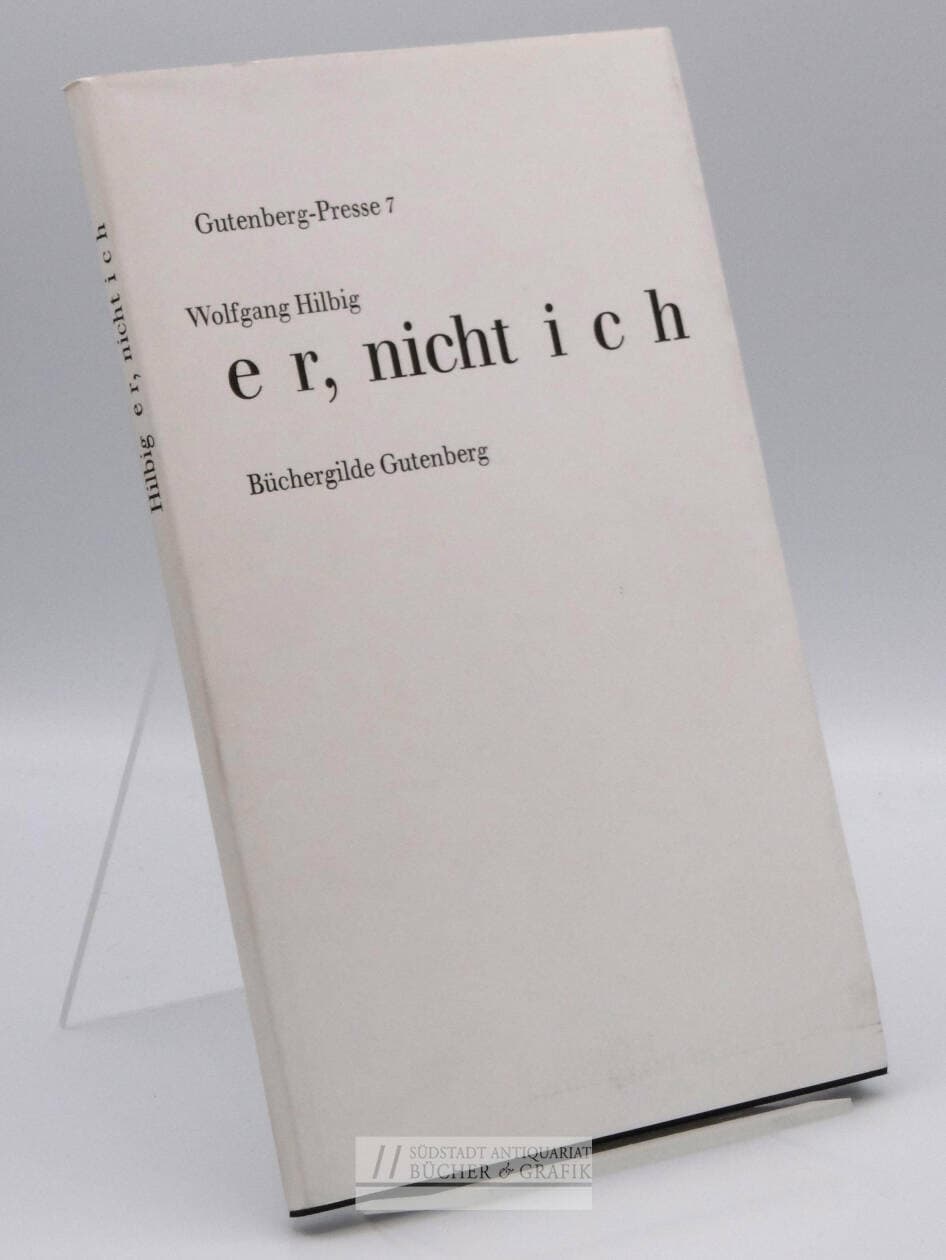 er, nicht ich, Hg. Albert Kapr & Roland Opitz,